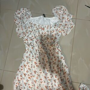 Abercrombie and Fitch size small peachy dress. Never worn.